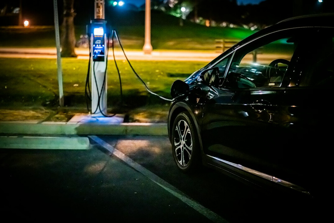 electric car charging station