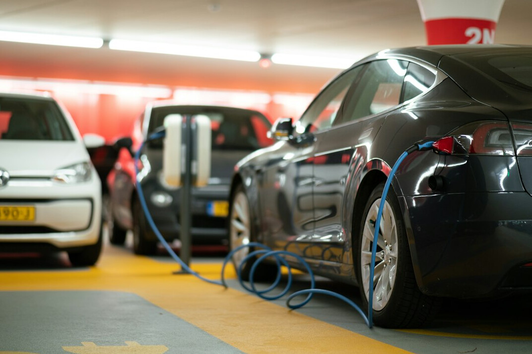 electric car charging station